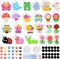 24 Set DIY Spring Garden Ceramic Crafts Kit Paint Your Own Figurines Ready to Paint Bisque Figurines Crafts Arts with 24 Magnets 4 Brushes and 2 Palette Ceramic Painting Kit for Adults 9.25 x 6.3 x 5.12 inches